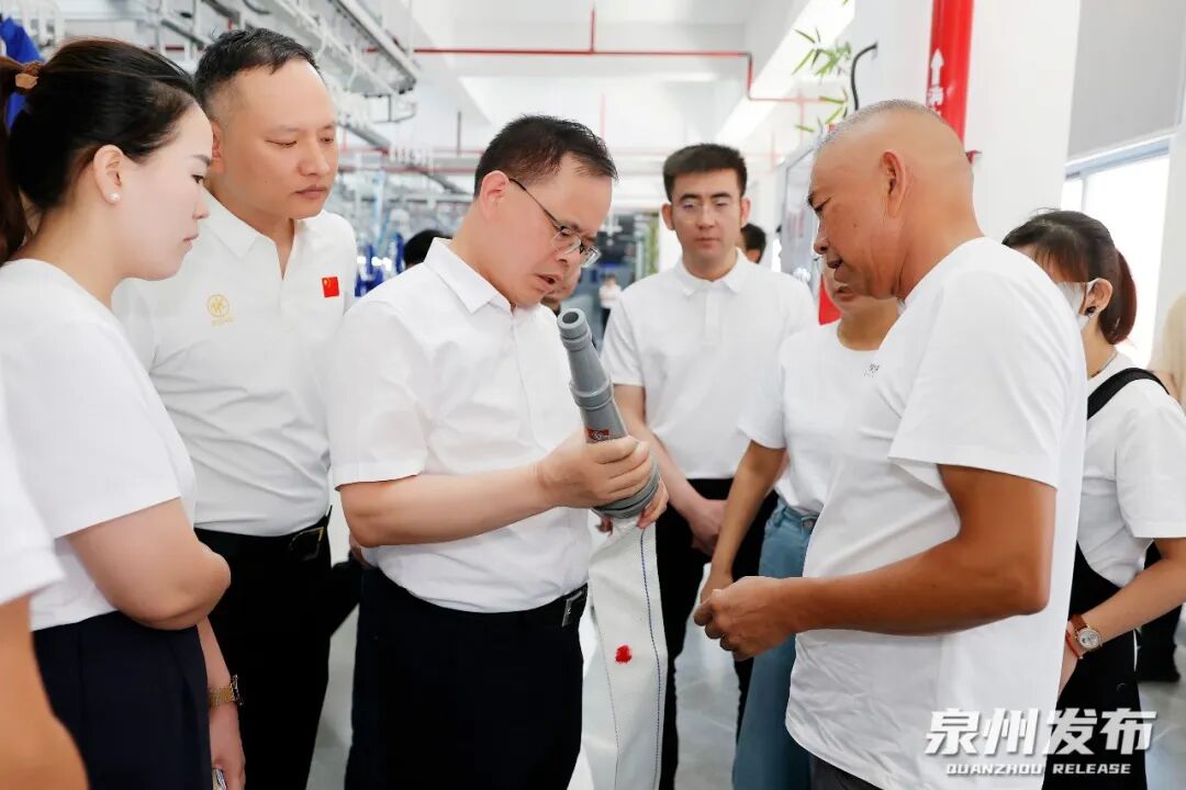 市领导到惠安竞技宝督导推进安全生产隐患大排查大整治